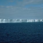 Tabular iceberg off the South Orkney Islands