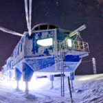 Halley VI Research Station in winter