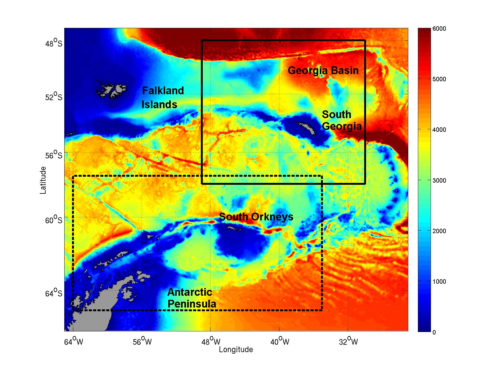 Oceanographic models for the Scotia Sea - British Antarctic Survey