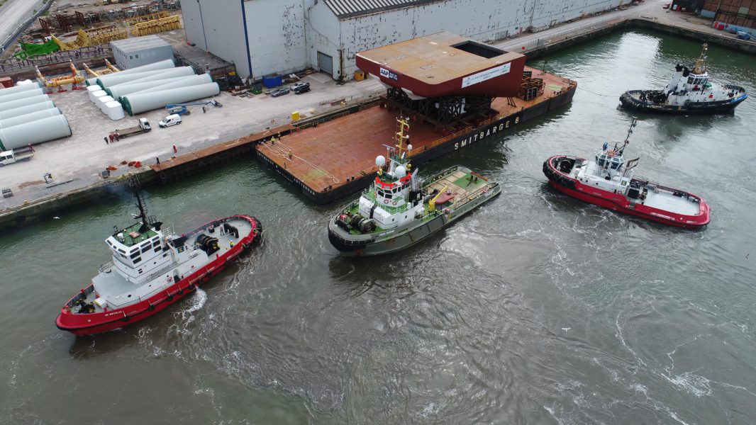 Update - polar ship stern block arrives in Birkenhead - British ...