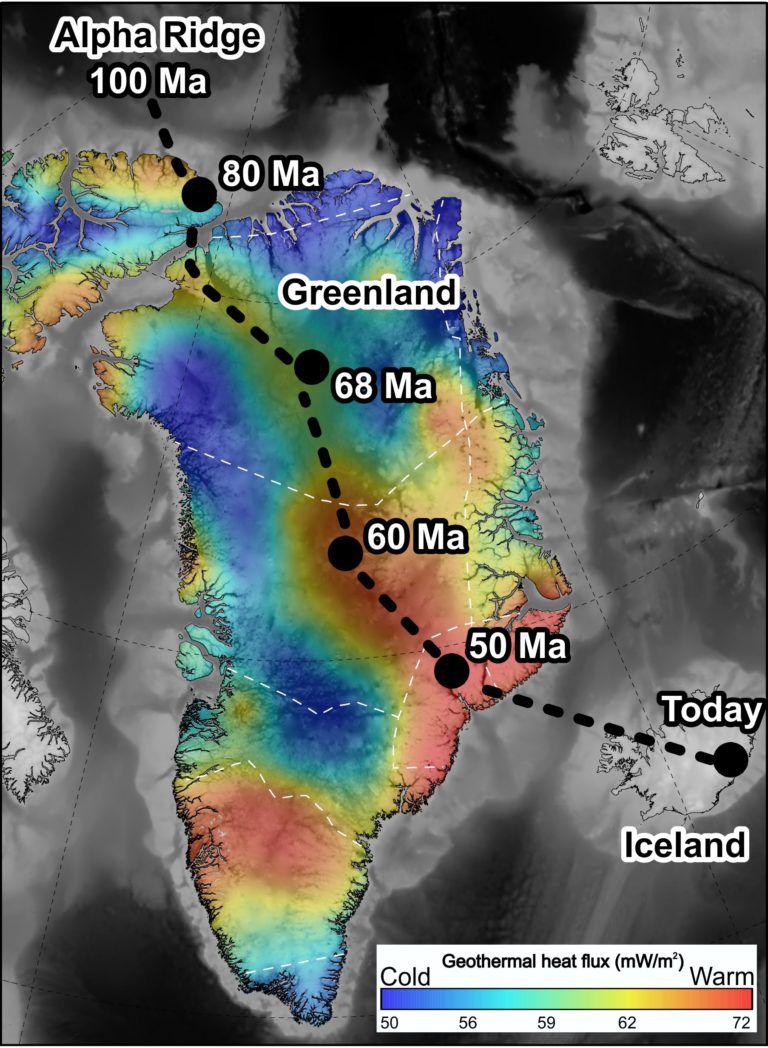 “Thermal scar” from dinosaur era still warming base of Greenland Ice ...