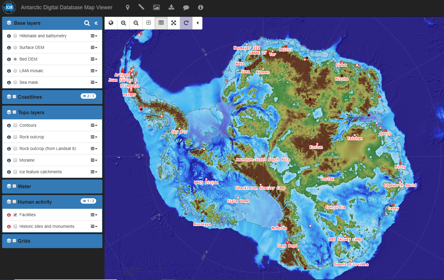 Map viewer. Геология Антарктиды. Карта Антарктиды для маппинга. Ледник Туэйтса на карте. Просмотрщик карт.