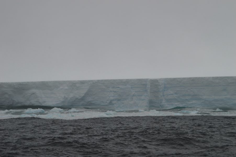 First images of giant iceberg from Brunt Ice Shelf - British Antarctic ...