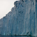 Edge of a large iceberg