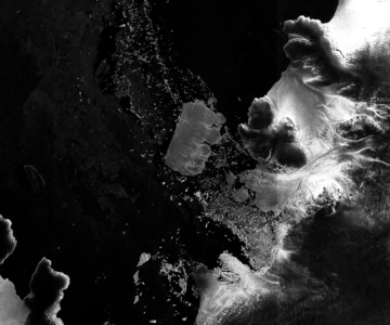 AI Lab - AI for Earth Observation - Feature Picture of Sea-Ice and Icebergs from Sentinel-2 data
